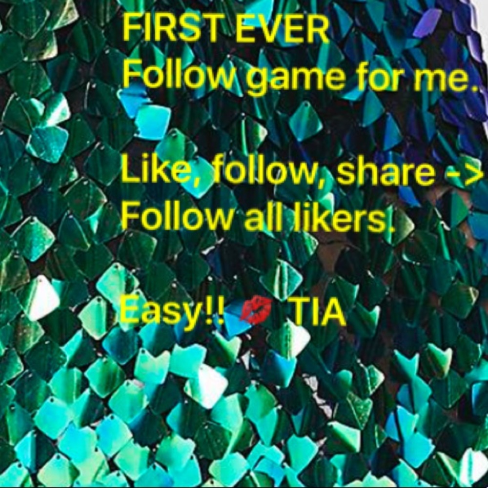 My very first follow game! I'll follow back!